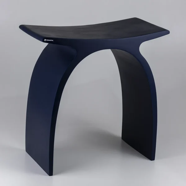Banqueta Azul Fosco
